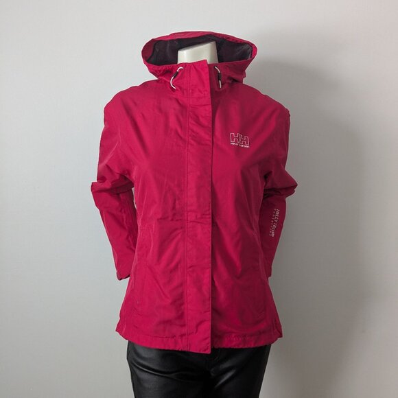 Helly Hansen -  Parisian Red Seven J Women's Rain Jacket  - Size M - Picture 1 of 8